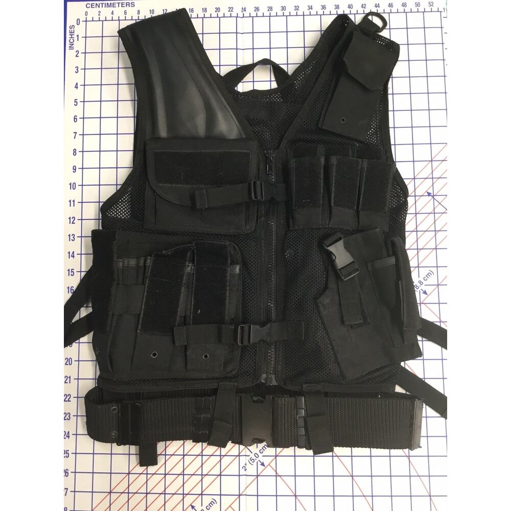 Yakeda Tactical Vest Commando Chest Rig Excellent Condition Airsoft Hunting